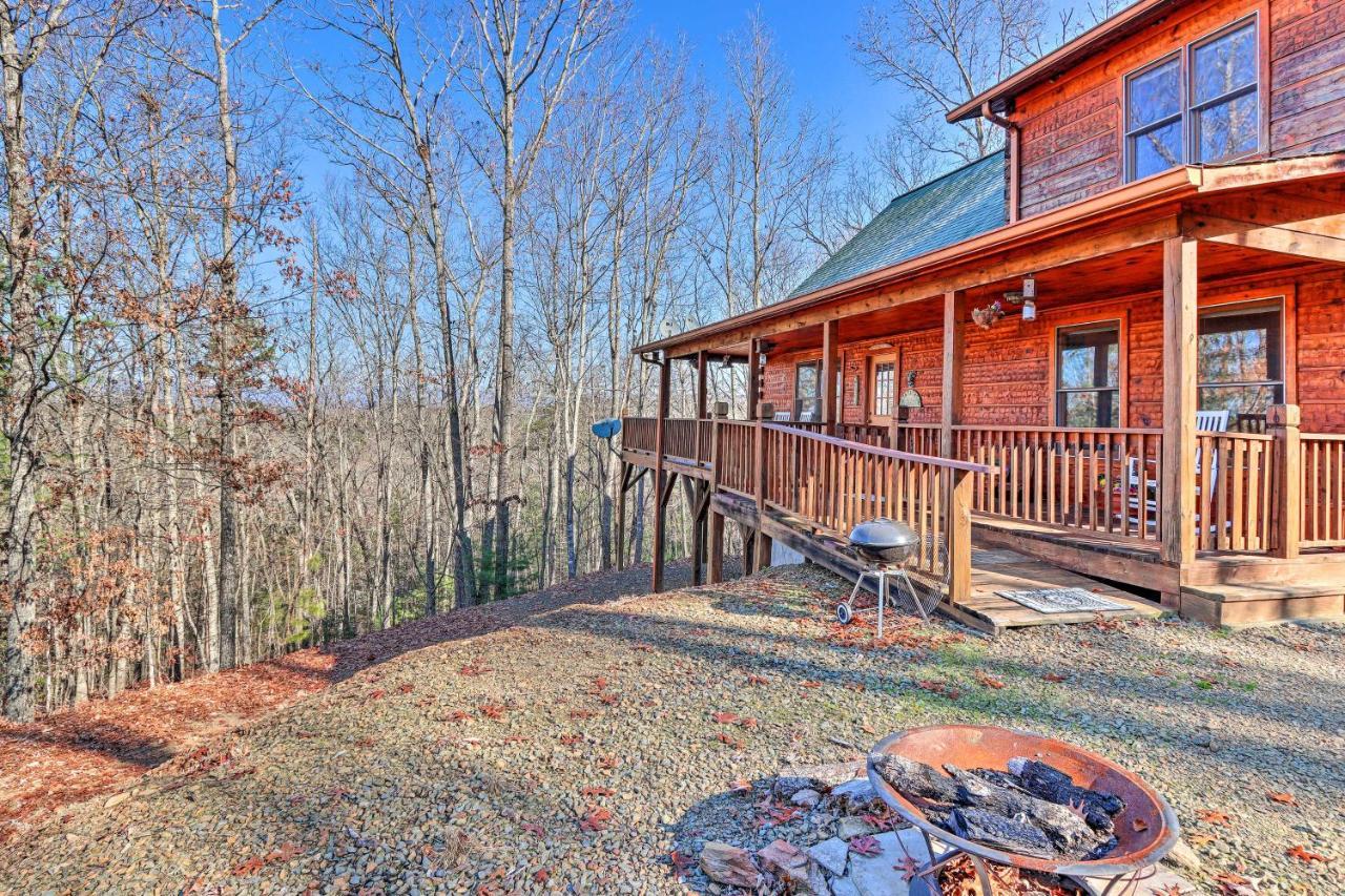 Wheelchair-Accessible Murphy Cabin With Fire Pit! Villa Bagian luar foto